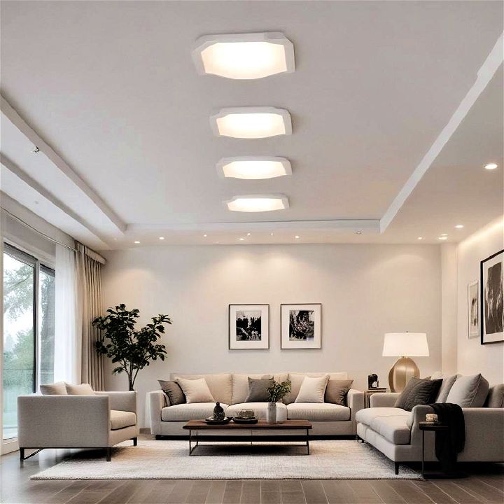 modern recessed lighting panels