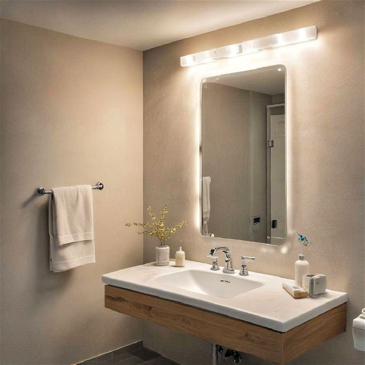 motion activated lighting for handicap bathroom