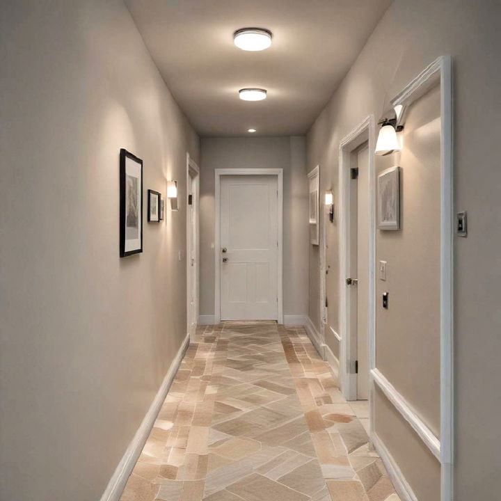 motion sensor lights for narrow hallway