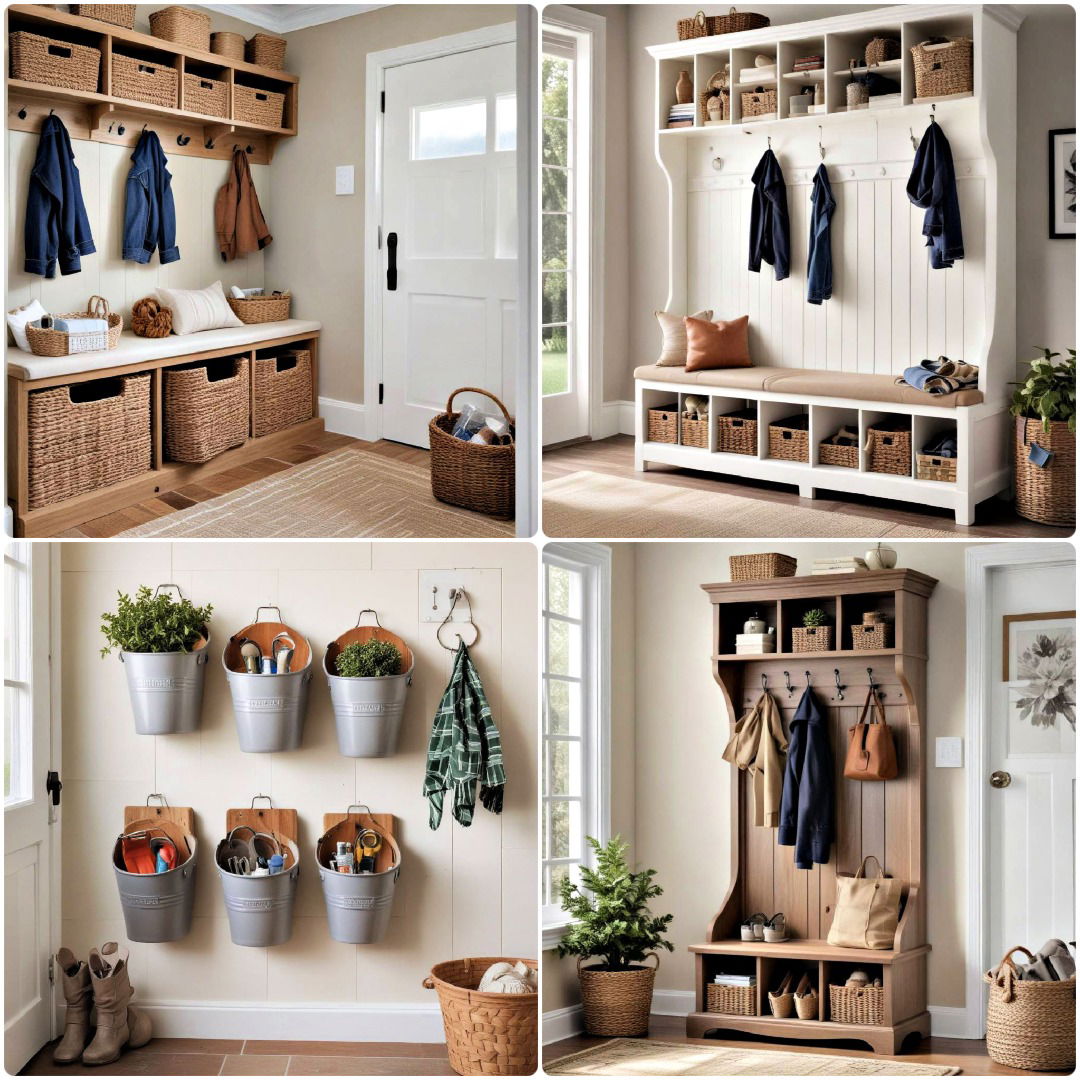 25 Mudroom Storage Ideas To Get You Organized