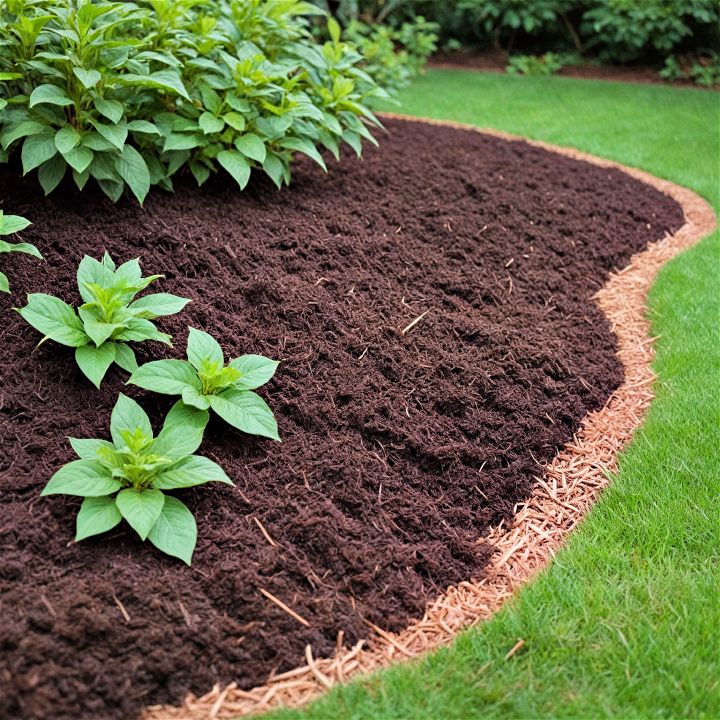 mulching to maintain your garden