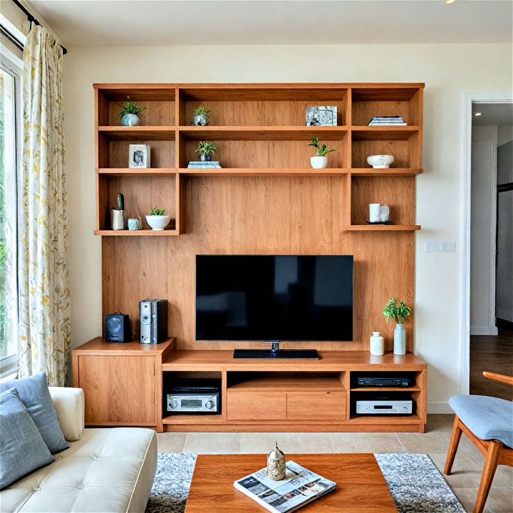 multi functional tv stand to maximize utility