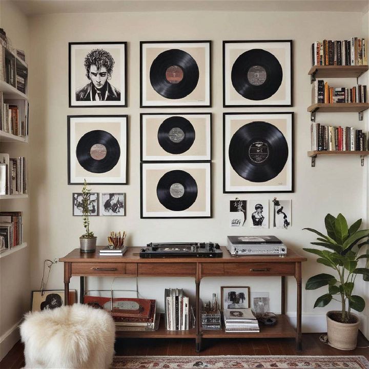 music room wall art and decor