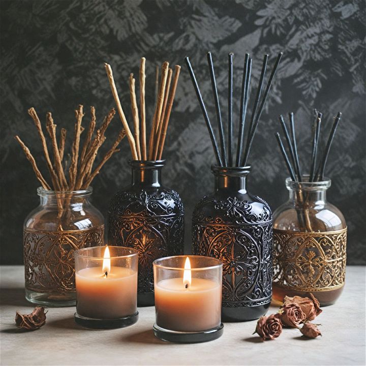 mysterious gothic inspired diffusers