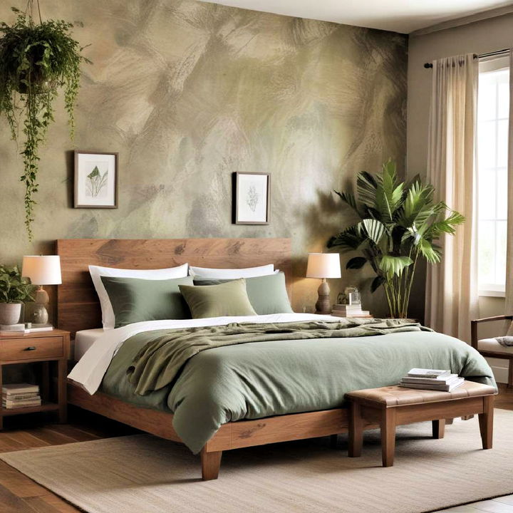 nature inspired bedroom theme