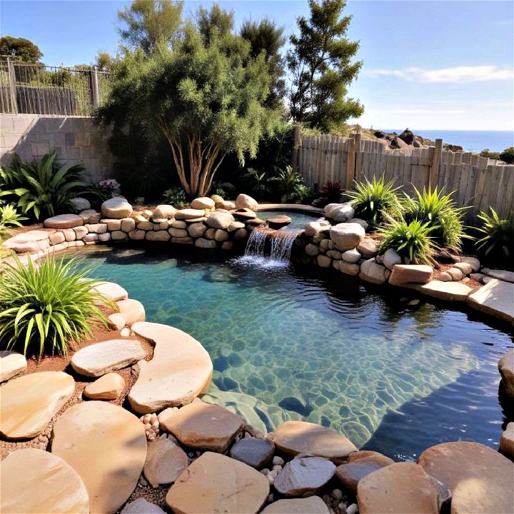 nature inspired rock pool