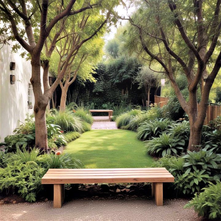 nature with inviting seating areas