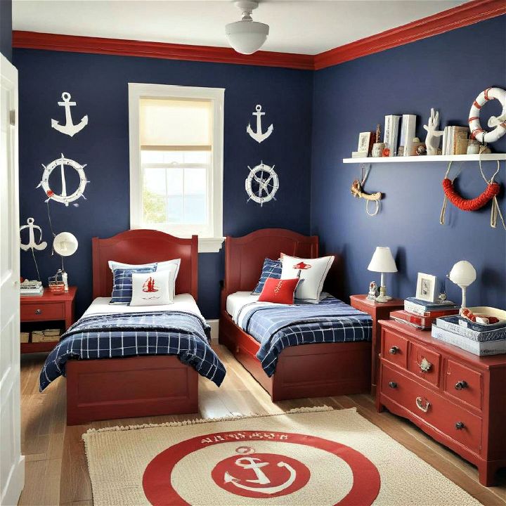 nautical theme boyroom design