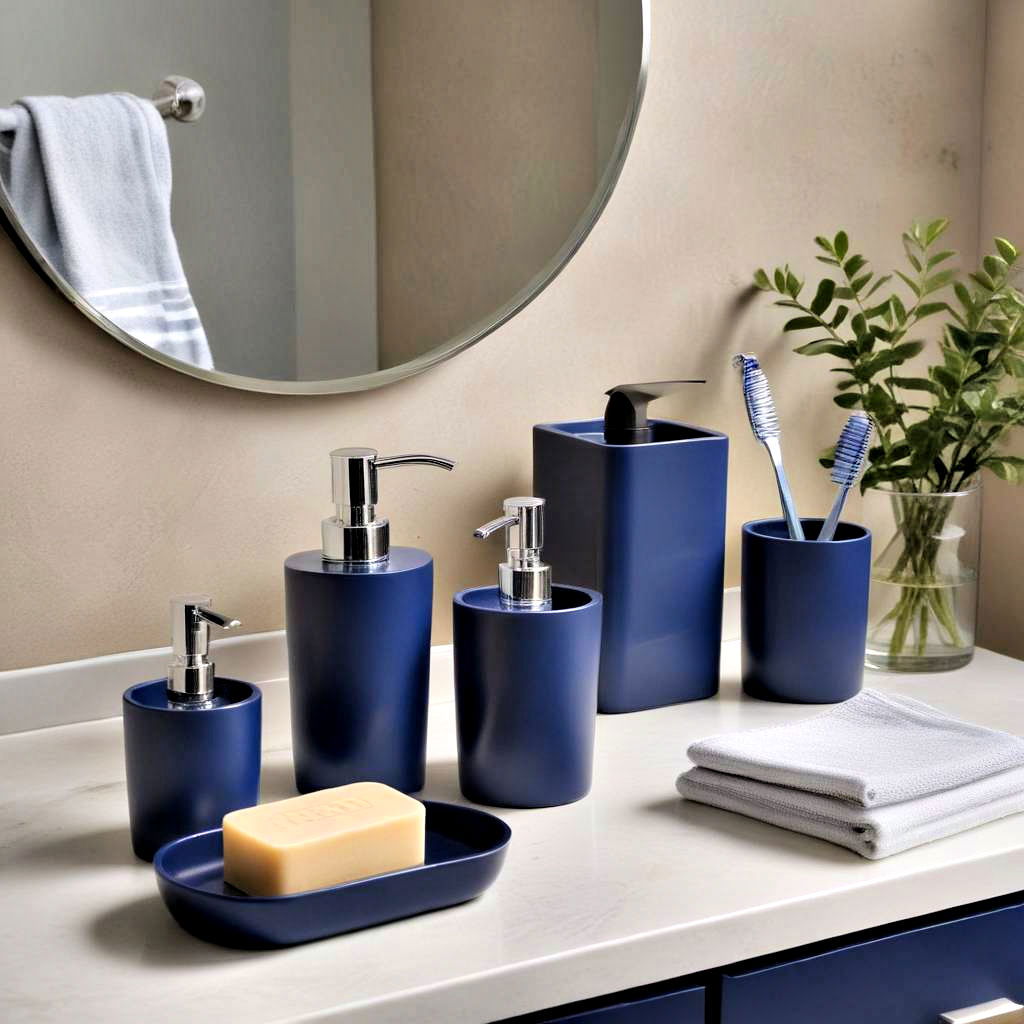 20 Navy Blue Bathroom Ideas For A Stylish Upgrade 20 Navy Blue Bathroom Ideas For A Stylish Upgrade