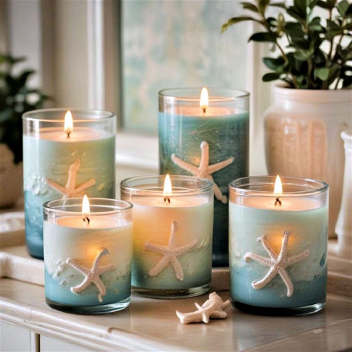 ocean scented candles
