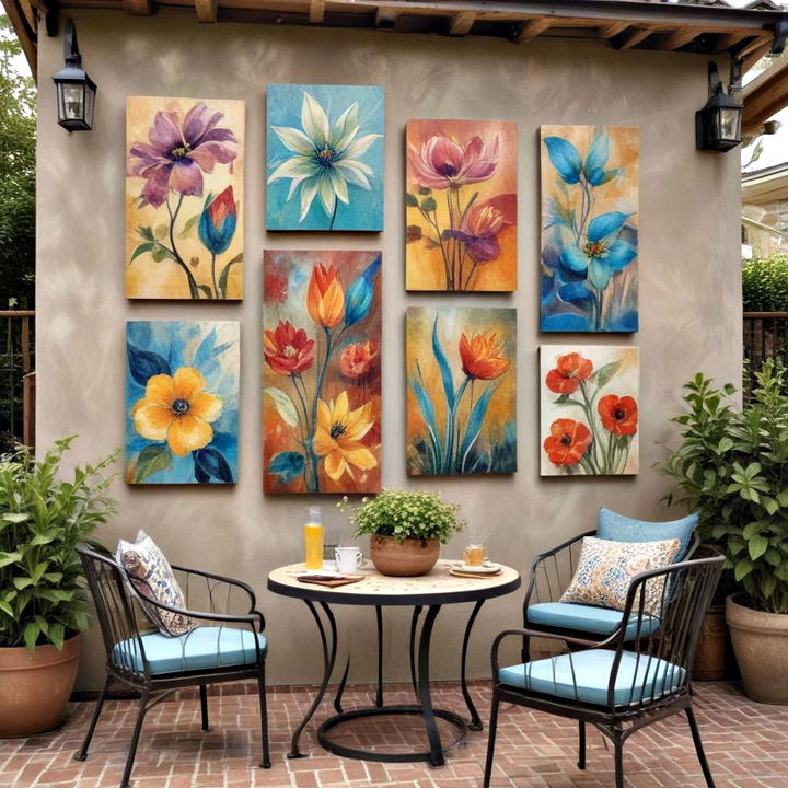 outdoor art gallery