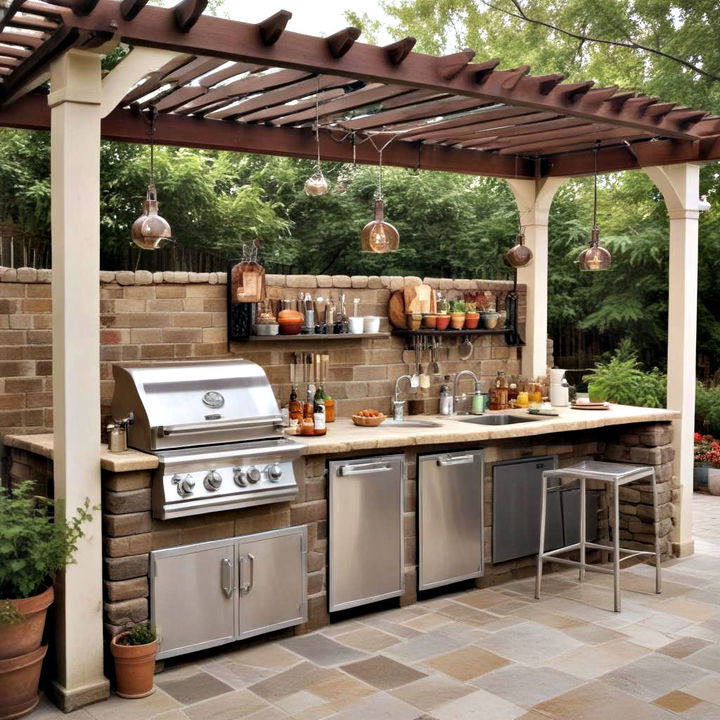 outdoor kitchen extravaganza