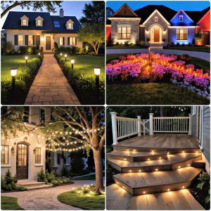 outdoor lighting ideas for front of house
