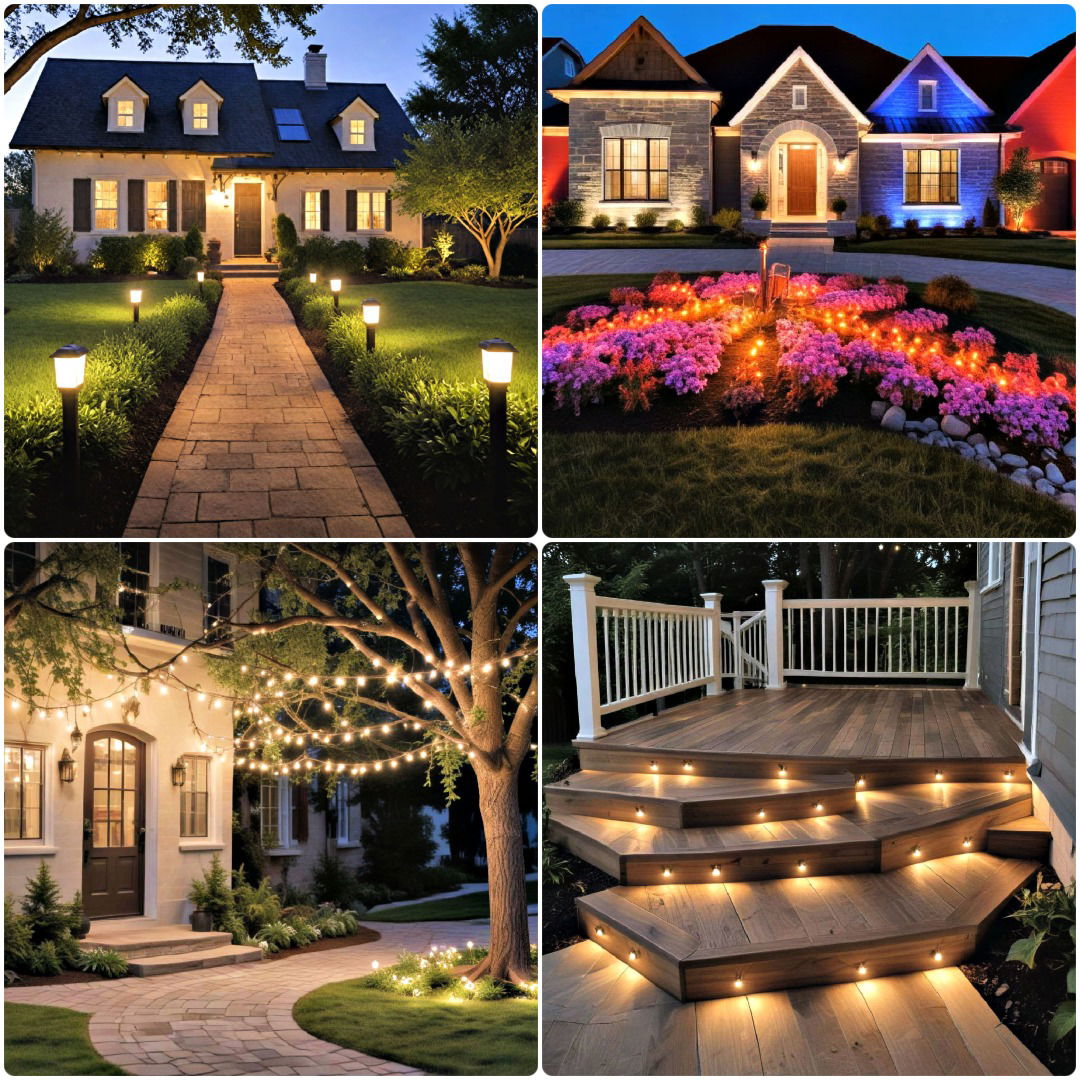30 Outdoor Lighting Ideas for Front of House To Copy