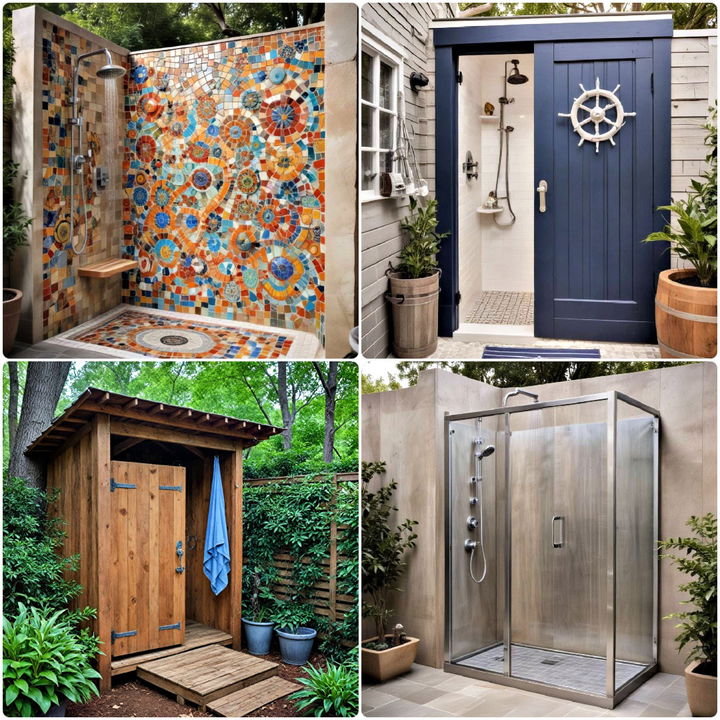 outdoor shower ideas