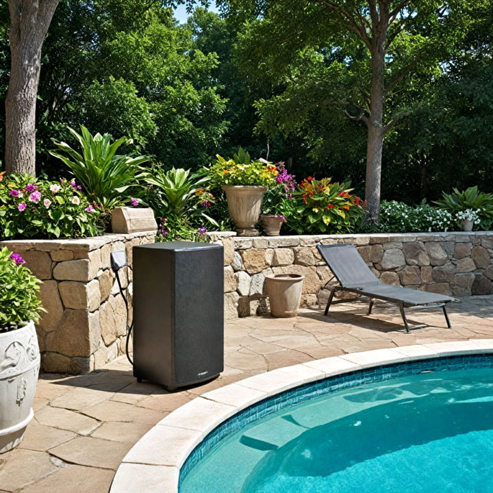 outdoor sound systems for pool