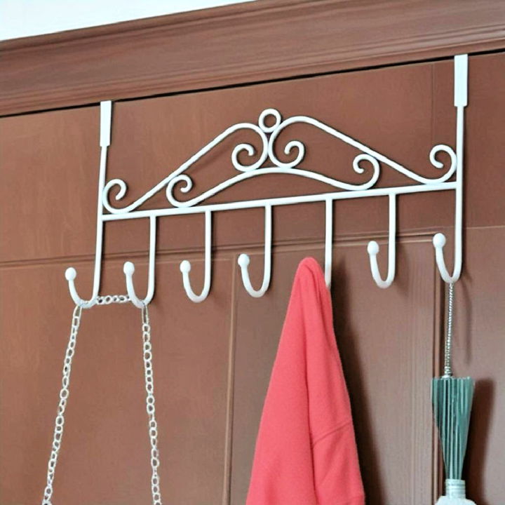 over door hooks and hanger storage solution