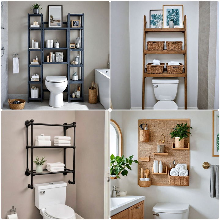 over toilet storage ideas