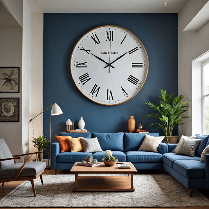 oversized clock for large living room