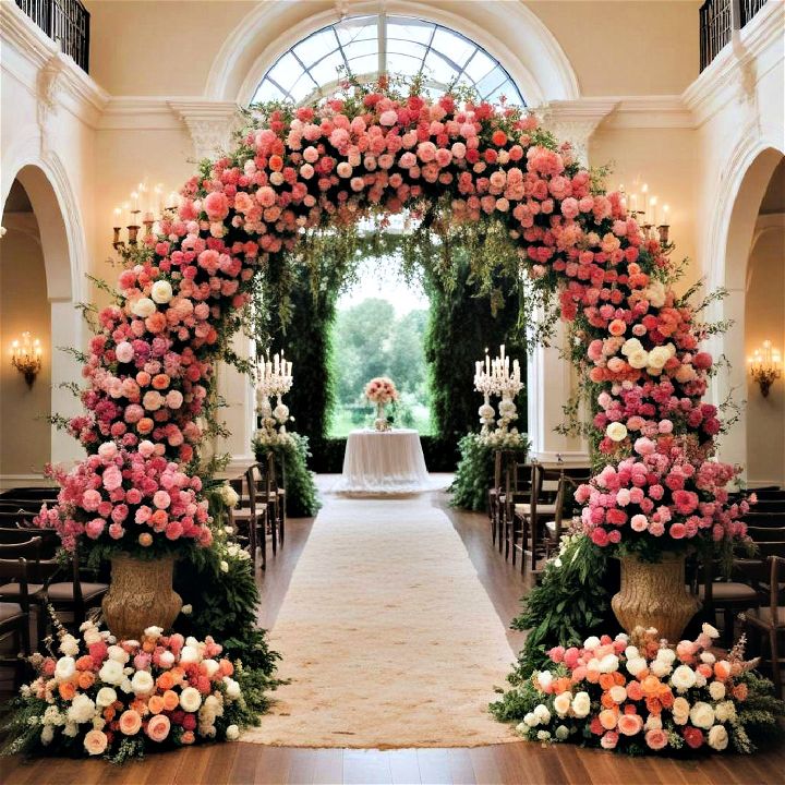 oversized floral arrangements
