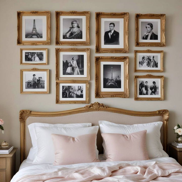 parisian style gilded frames