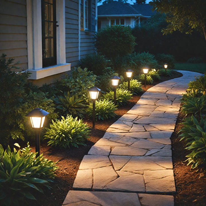 pathway lights for covered patio