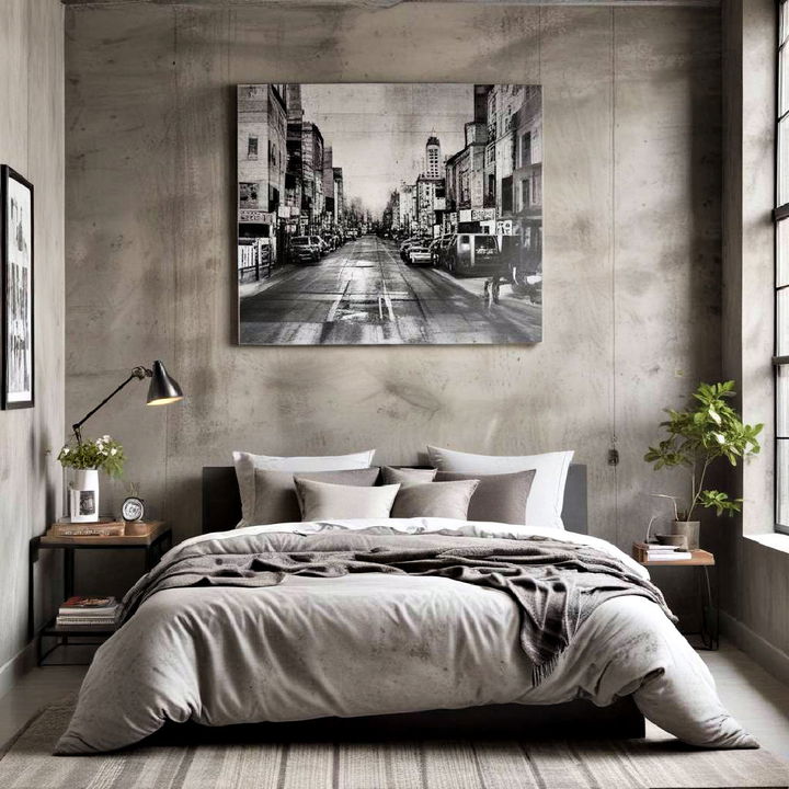 pavement posh theme bedroom for men