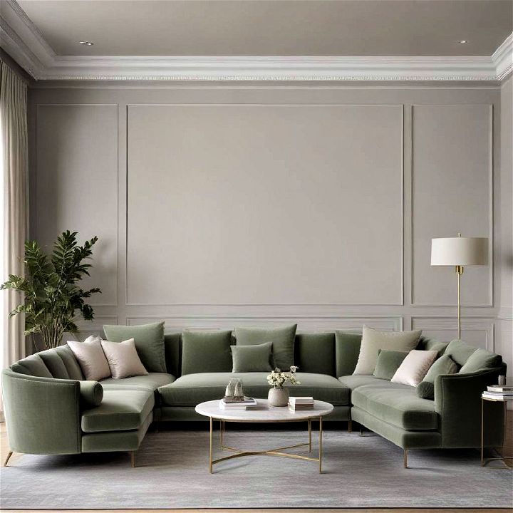 pearl gray living room
