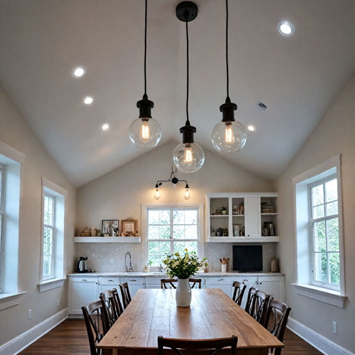 pendant lights for vaulted ceiling
