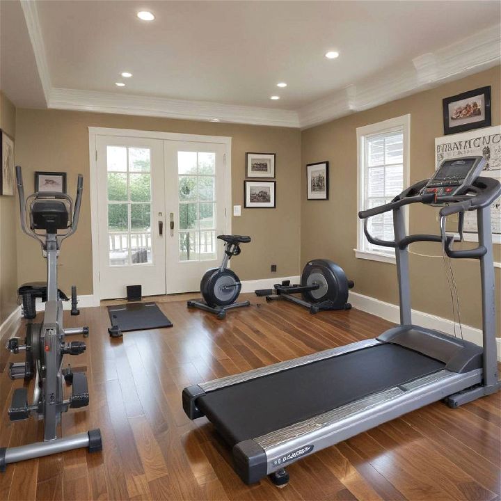 personal fitness room