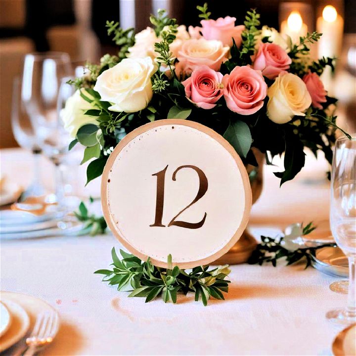 personalized table numbers
