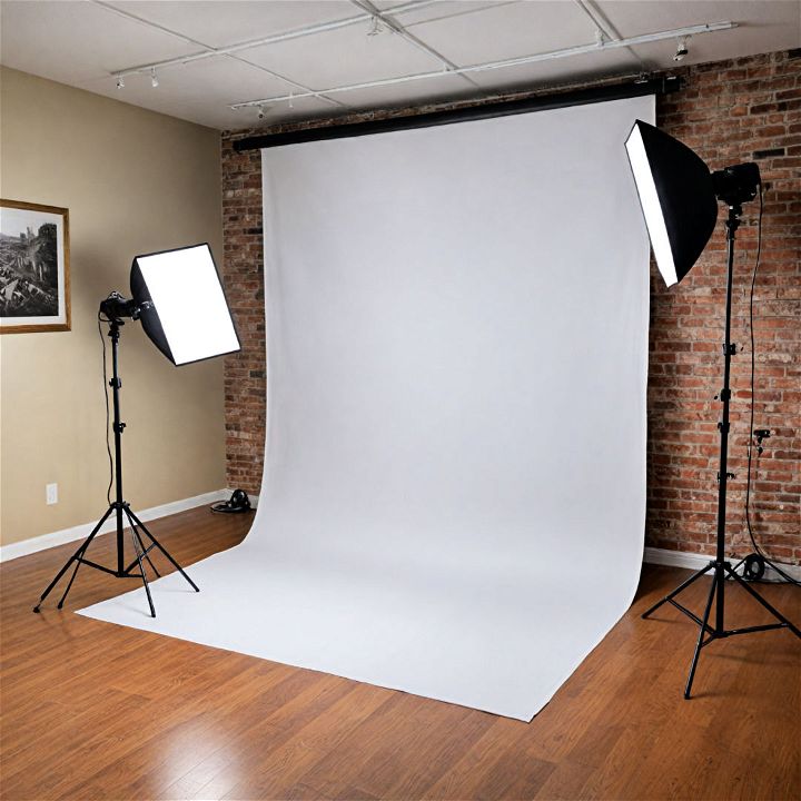 photo studio for basement