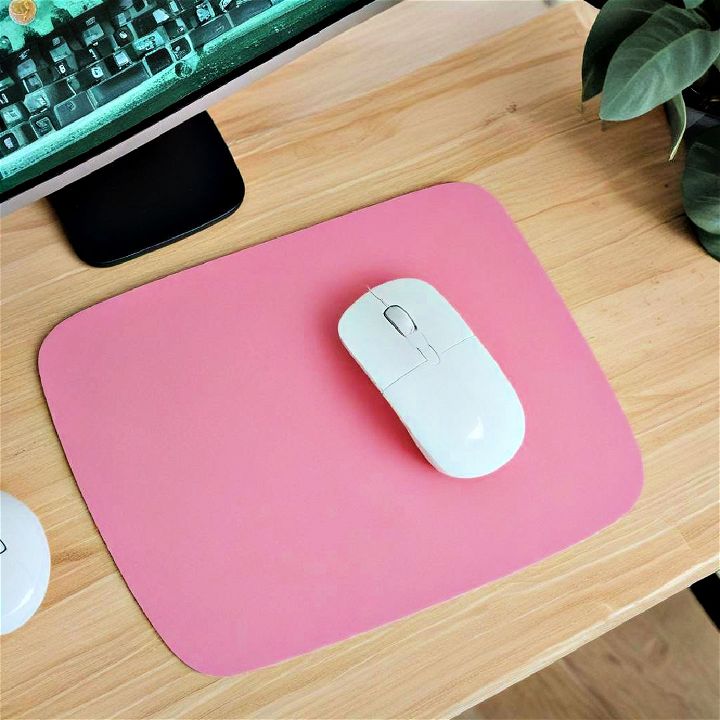 pink gaming mouse pad