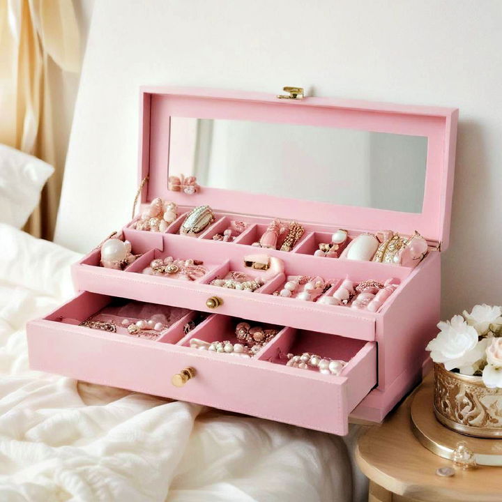 pink jewelry box