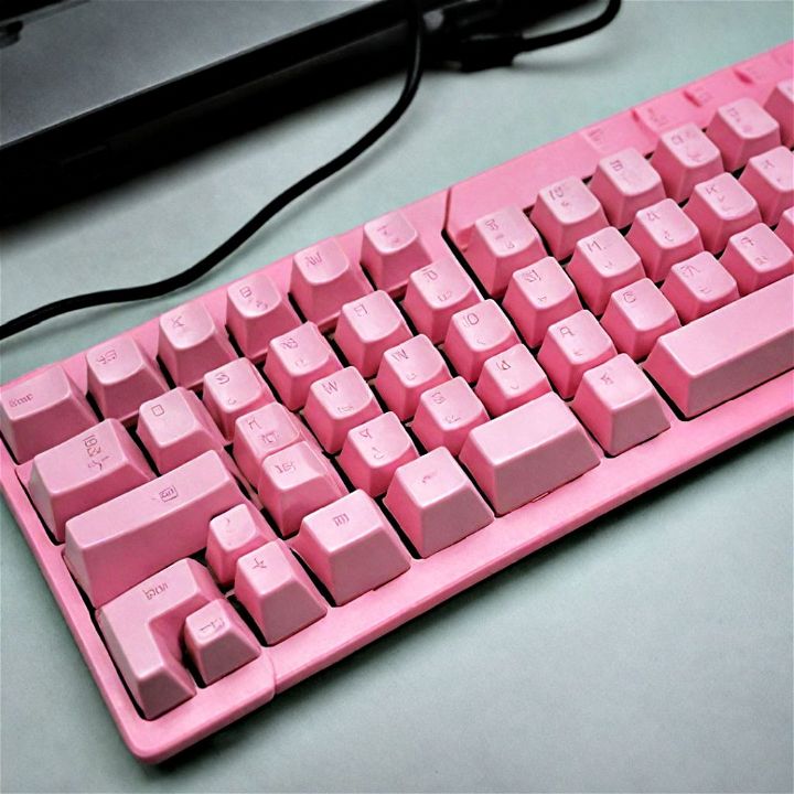 pink mechanical keyboard