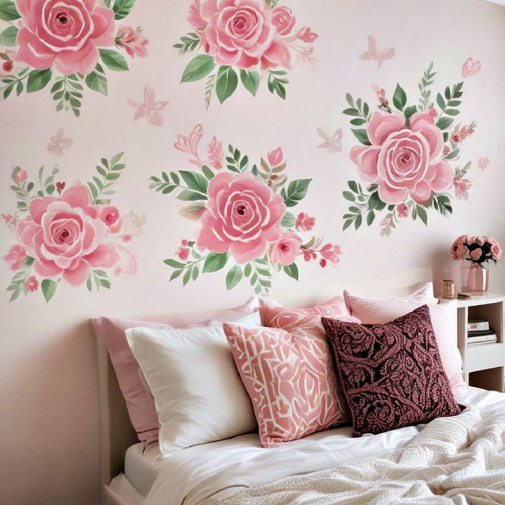 pink wall decals