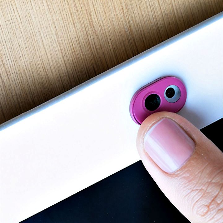 pink webcam cover