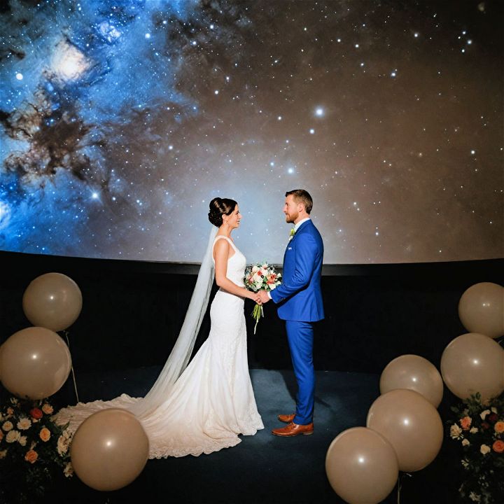 planetarium wedding idea