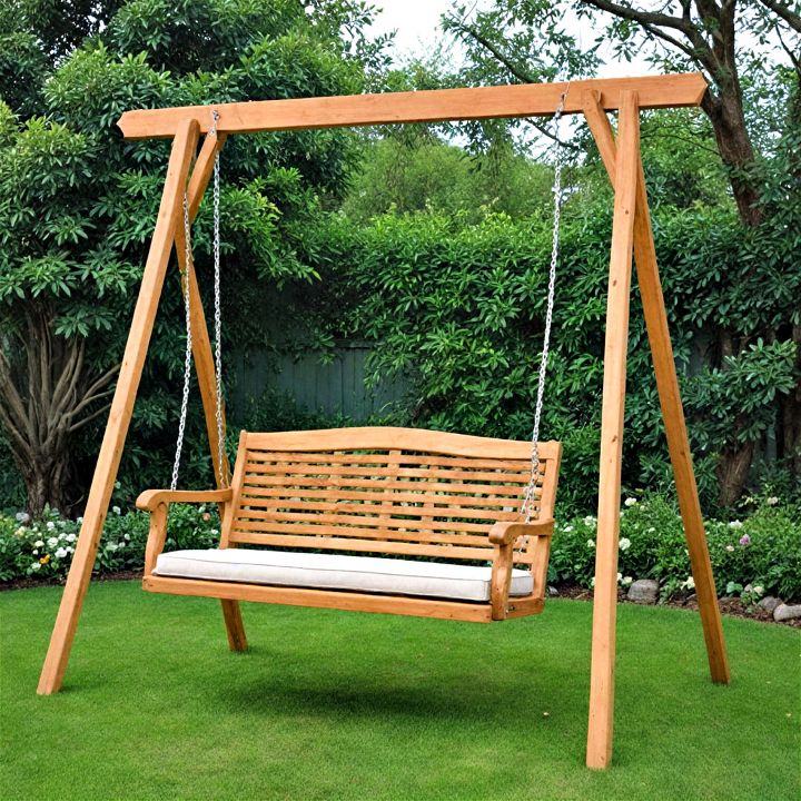 playful and nostalgic garden swings