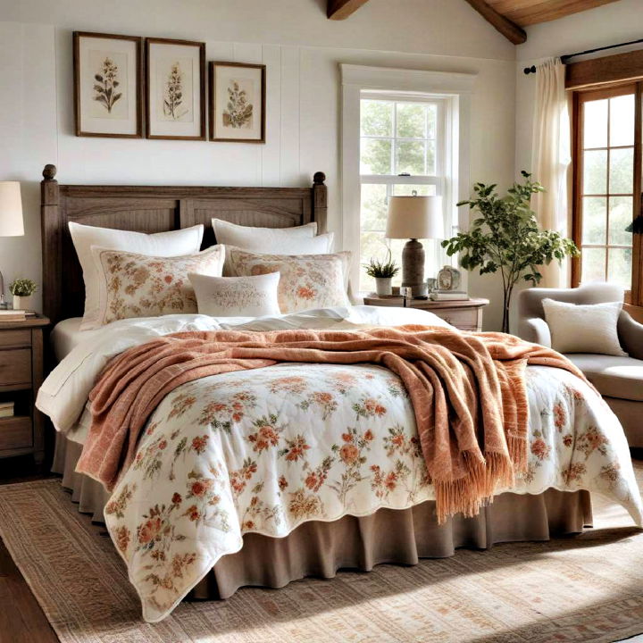 plush bedding and soft textiles