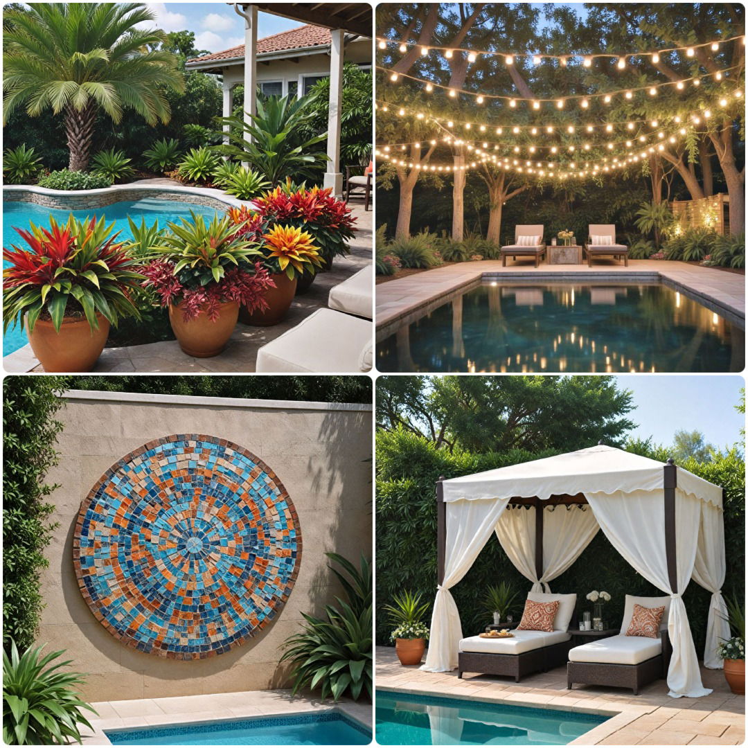 20 Pool Decor Ideas for The Ultimate Backyard Getaway