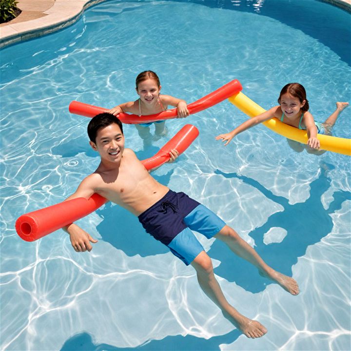 pool noodles for pool party
