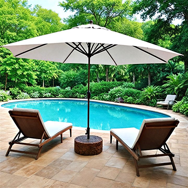 pool umbrella for party