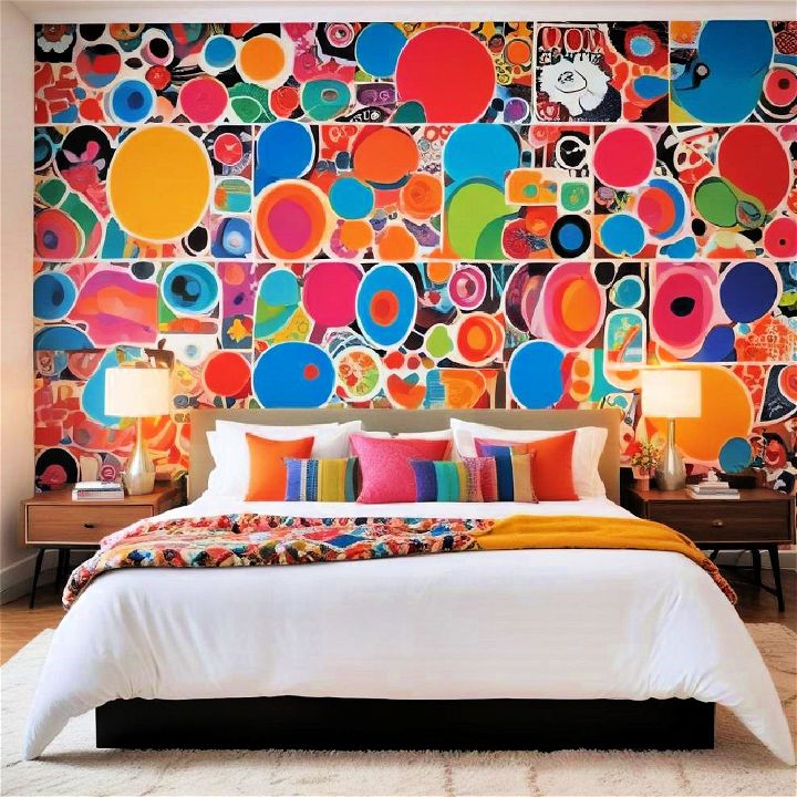 pop art bedroom decor