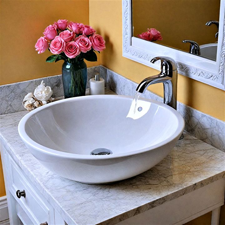 porcelain sink basins for bathroom