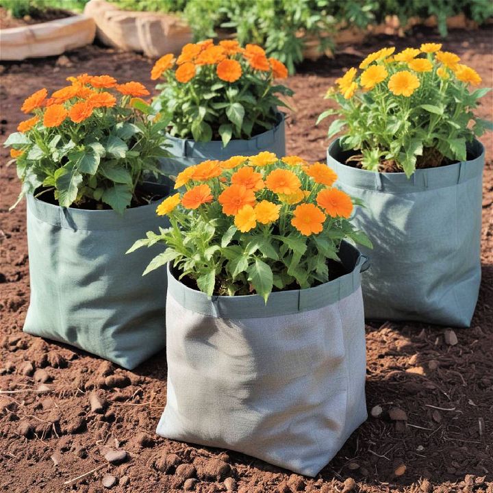 portable fabric grow bags