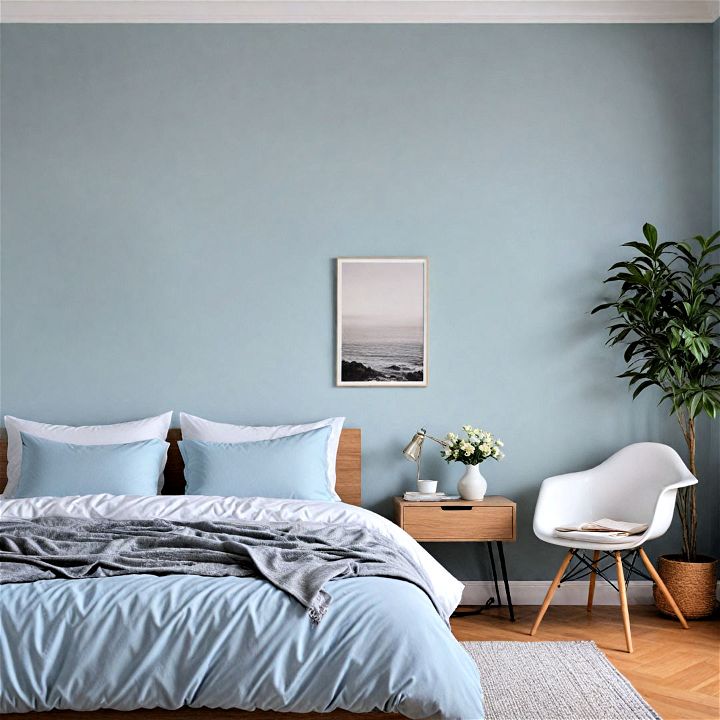 powder blue bedroom color