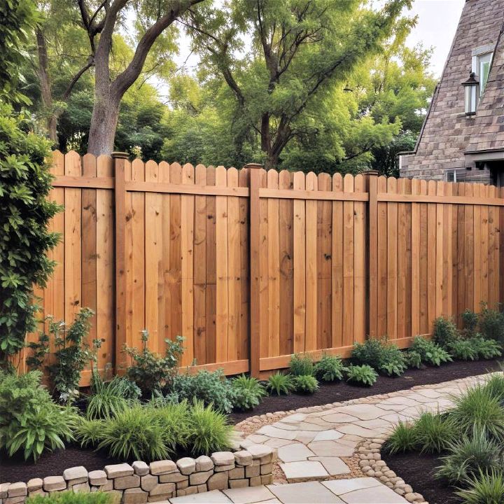 privacy fence for backyard