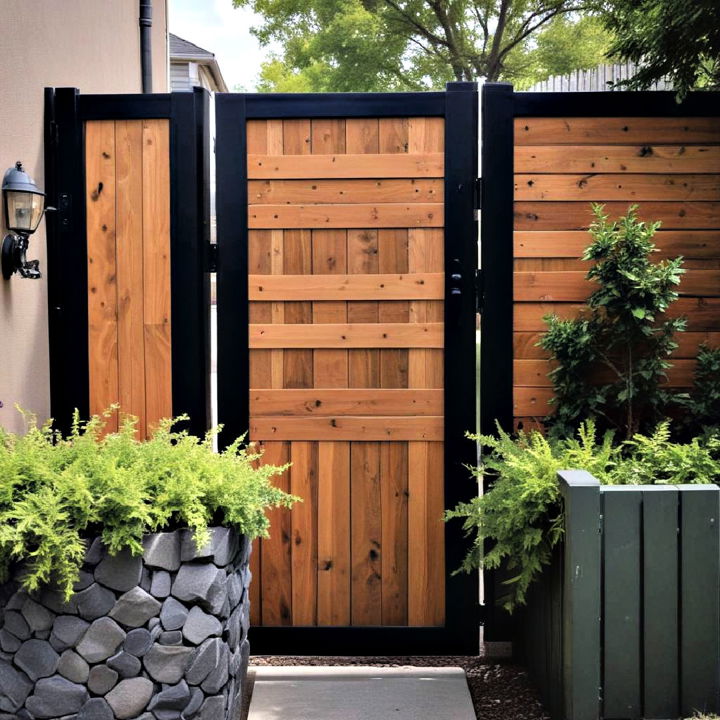 privacy fence gate