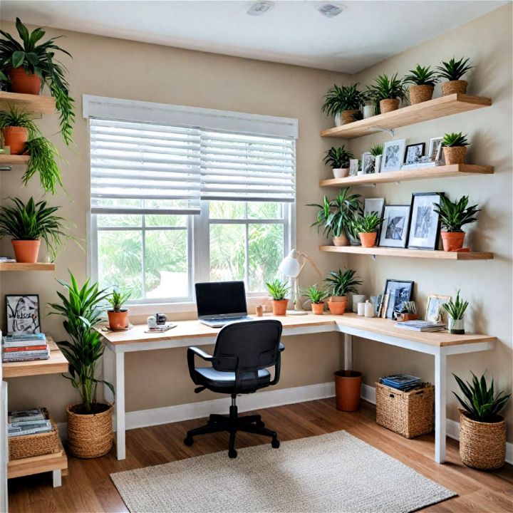 productive home office for your florida room